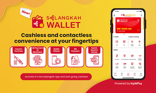Selangkah Strengthens Its Cashless & Contactless Ecosystem with the Launch of Selangkah Wallet, Powered by Kiple